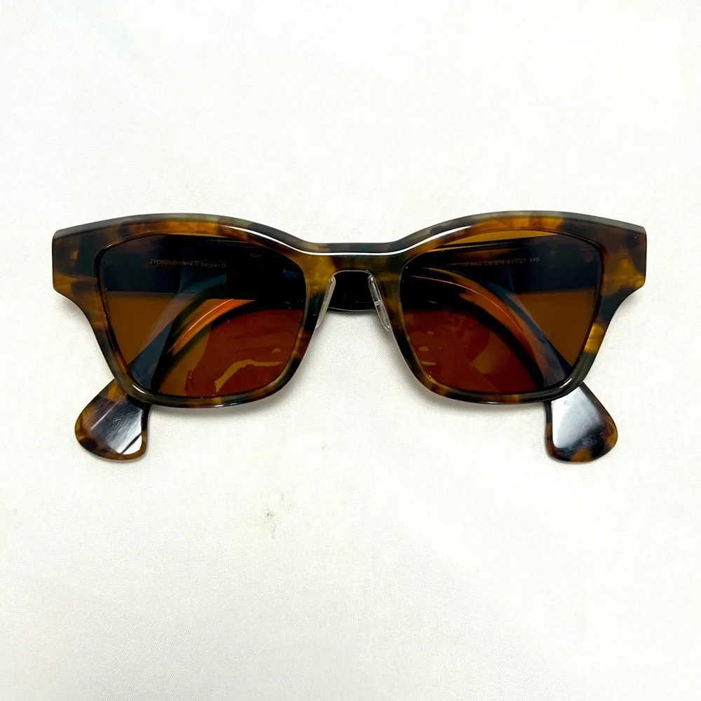 Iyoko-Inyake Eyeglasses Brown - Frames Only